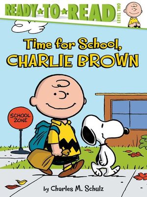 cover image of Time for School, Charlie Brown